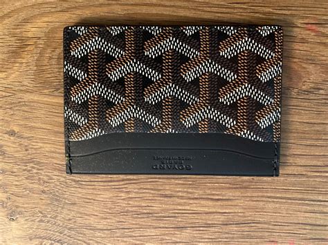 goyard prices card holder|goyard card holder.